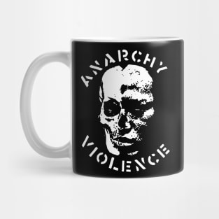 Anarchy and violence shirt punk Mug